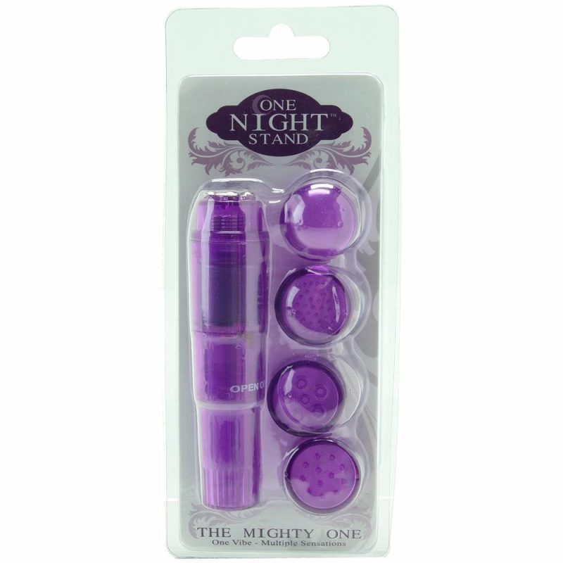 Vibrators | One Night Stand The Mighty One Pocket Vibe In Purple Vibrators Evolved Novelties