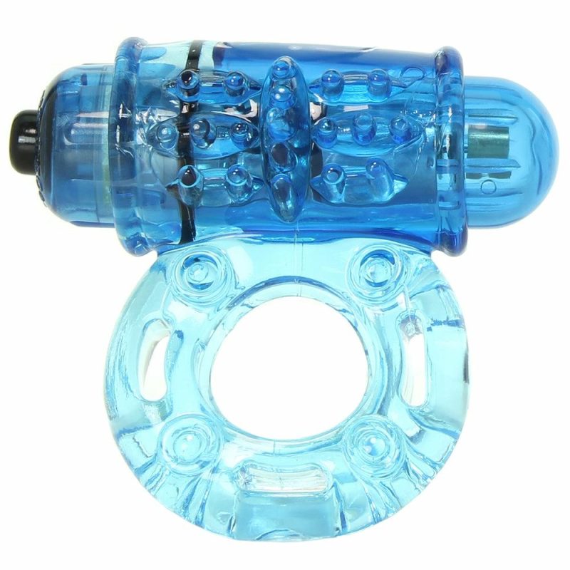 Vibrators | Owow Super Powered Vibrating Ring In Blue Vibrators Screaming O