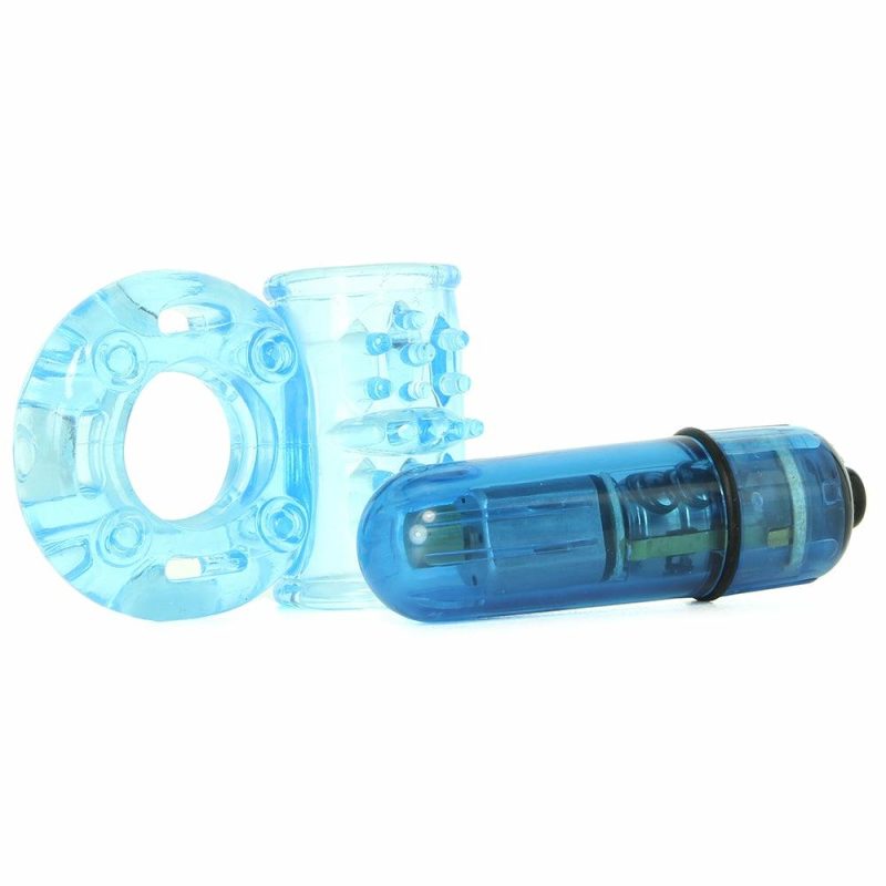 Vibrators | Owow Super Powered Vibrating Ring In Blue Vibrators Screaming O