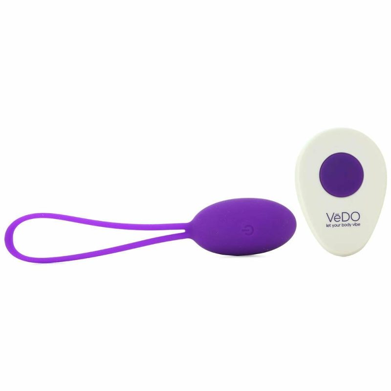 Vibrators | Peach Remote Vibrating Egg In Into You Indigo Vibrators Purple