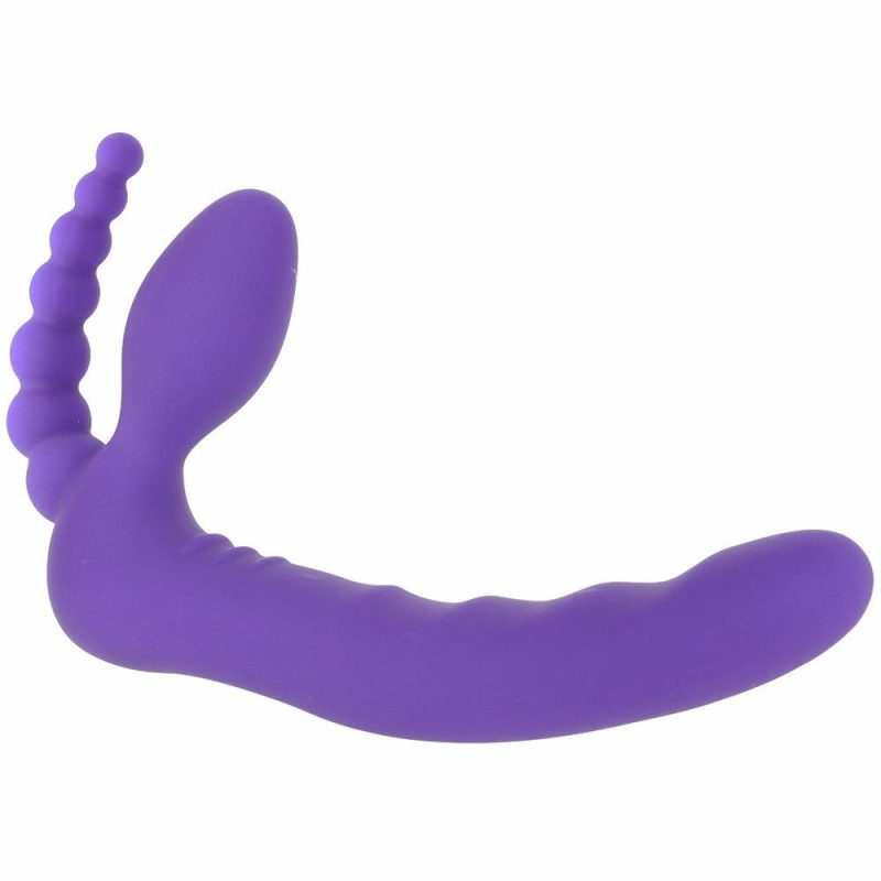 Vibrators | Pegasus 7 Inch Dp Remote Strapless Strap-On Dildos Dildos