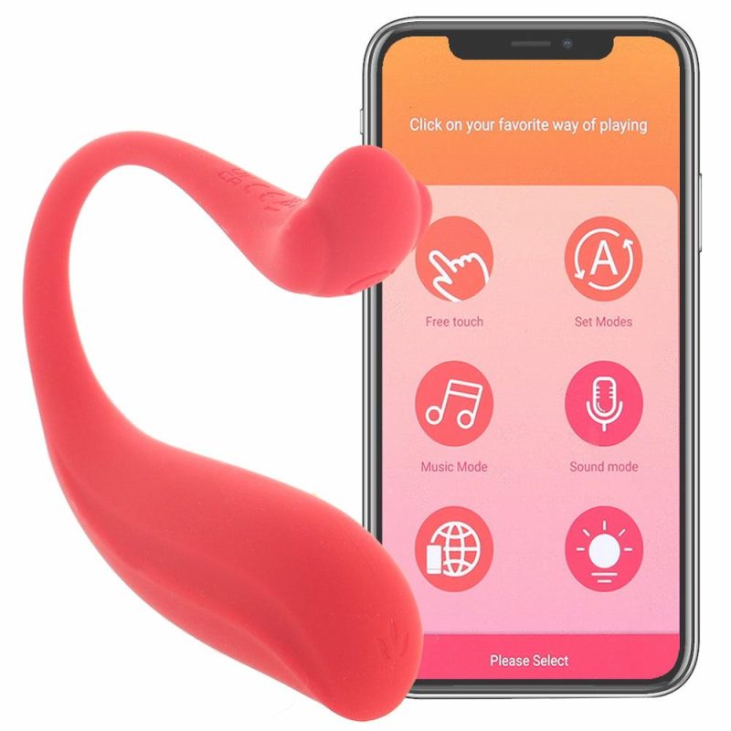 Vibrators | Phoenix Neo 2 App Controlled Vibe In Red Vibrators Red