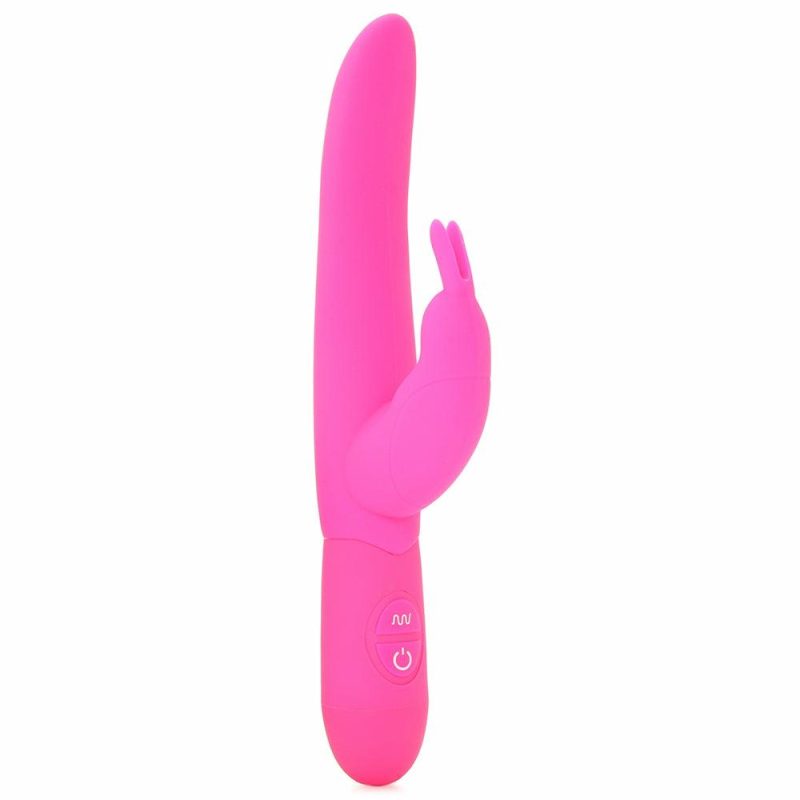 Vibrators | Pinkcherry 10 Function Posh Silicone Teasing Bunny Vibrator Vibrators Pink