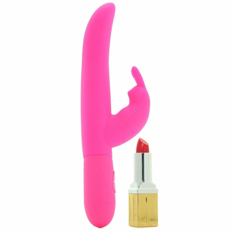 Vibrators | Pinkcherry 10 Function Posh Silicone Teasing Bunny Vibrator Vibrators Pink