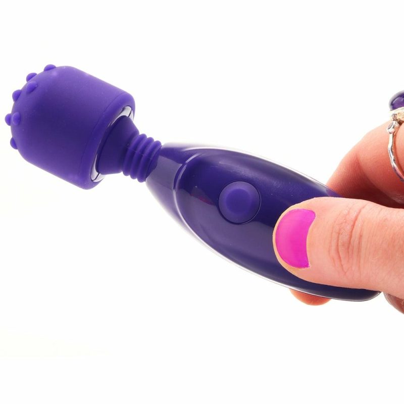 Vibrators | Pinkcherry Baby Nubby Rechargeable Mini Wand Vibrators PinkCherry