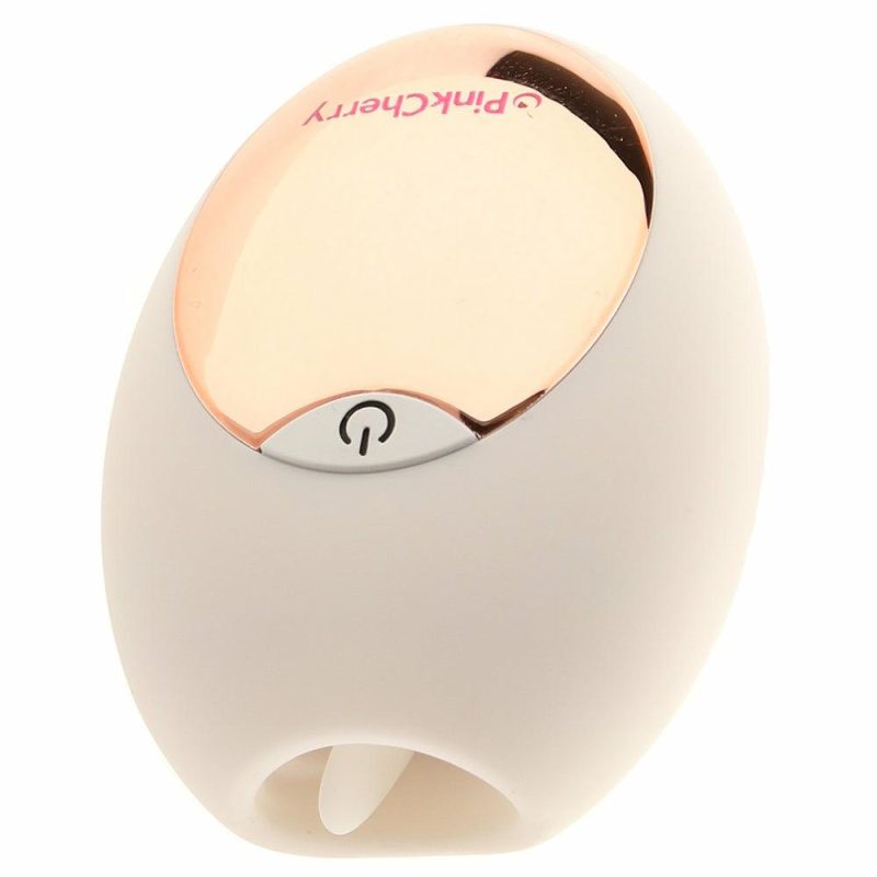 Vibrators | Pinkcherry Goldielicks Tongue Vibe Vibrators Gold, White