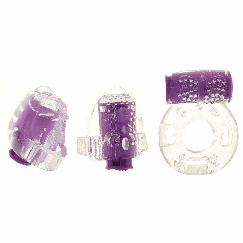 Vibrators | Pinkcherry Master Trio Vibrating Rings Set Vibrators PinkCherry