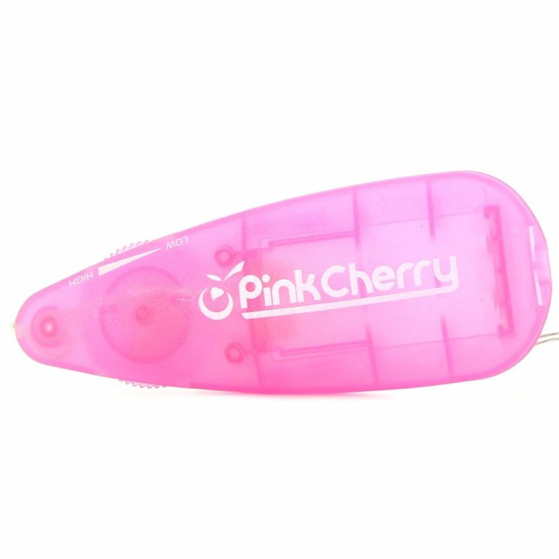 Vibrators | Pinkcherry Slim Teardrop Bullet Vibrator In Pink Vibrators Pink, Silver