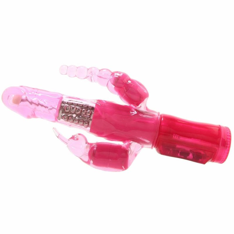 Vibrators | Pinkcherry Triple Stimulator Rabbit Vibe Vibrators Pink