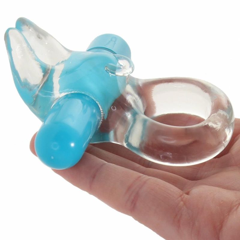 Vibrators | Play With Me Bull Vibrating C-Ring In Blue Vibrators Blush