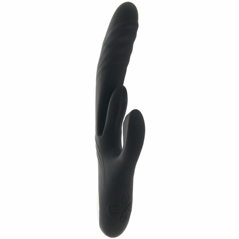 Vibrators | Playboy Rapid Rabbit Vibe Vibrators Black