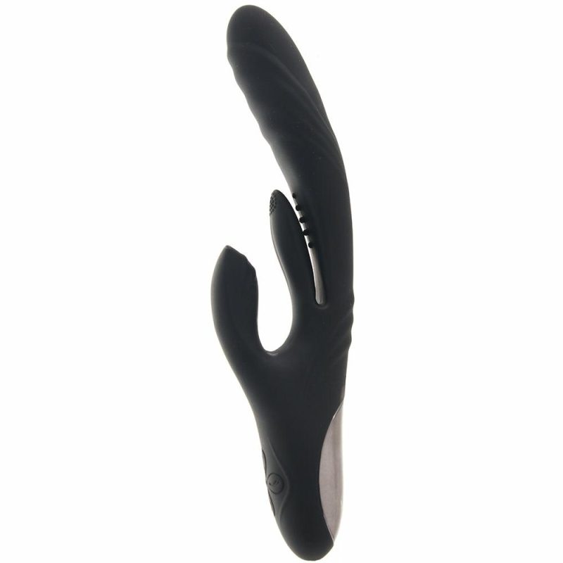 Vibrators | Playboy Rapid Rabbit Vibe Vibrators Black