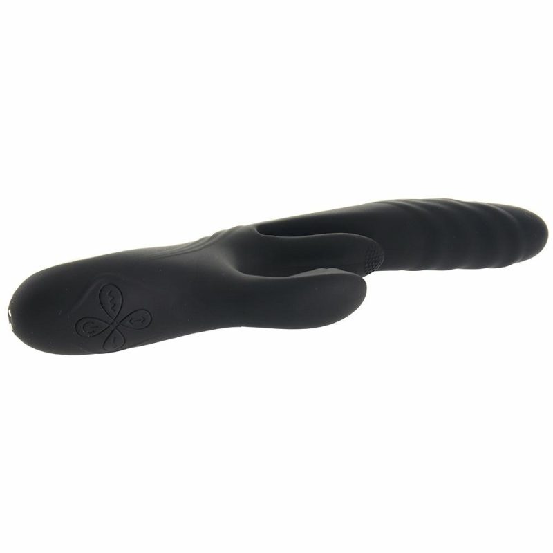 Vibrators | Playboy Rapid Rabbit Vibe Vibrators Black