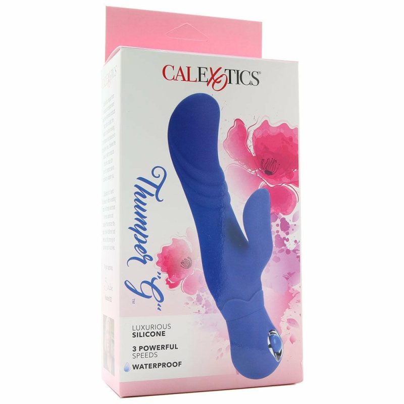 Vibrators | Posh Silicone Thumper G Vibe In Blue Vibrators Blue