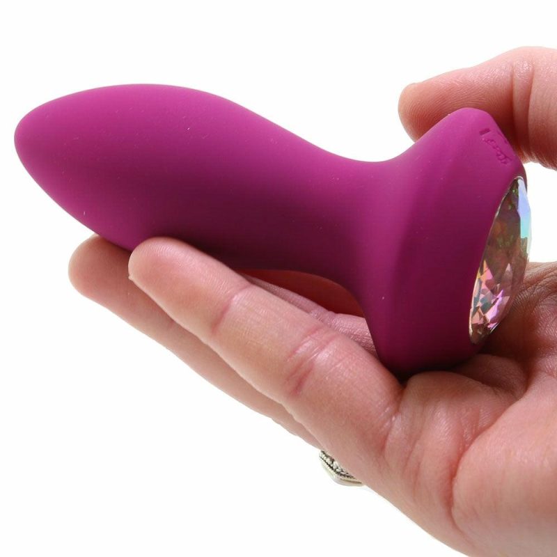 Vibrators | Power Gem Vibrating Petite Crystal Probe In Purple Anal Sex Toys Anal Sex Toys