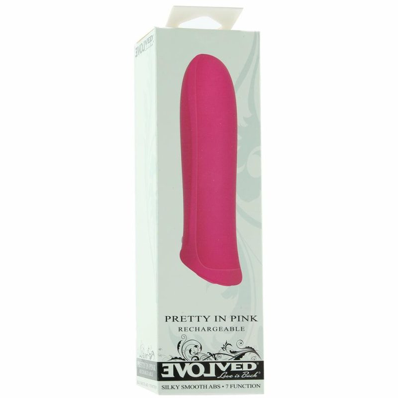 Vibrators | Pretty In Pink Rechargeable Bullet Vibe Vibrators Evolved Novelties