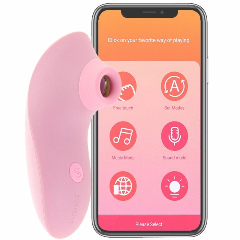 Vibrators | Pulse Lite Neo Suction Stimulator With App In Pale Rosette Vibrators Pink