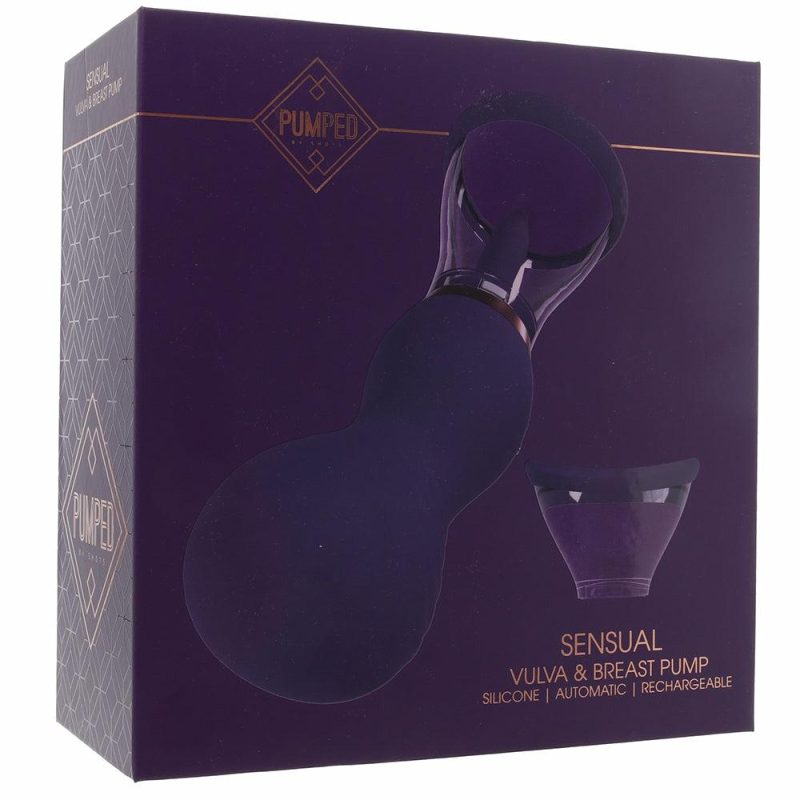 Vibrators | Pumped Sensual Vulva & Breast Pump In Purple Vibrators Purple