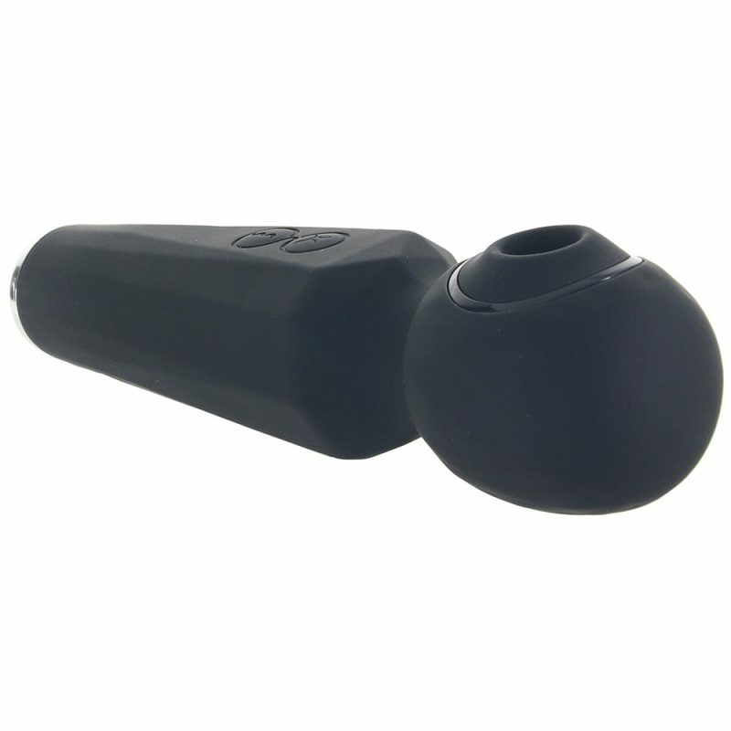 Vibrators | Rainbow Sucker Suction Wand Vibrators Black