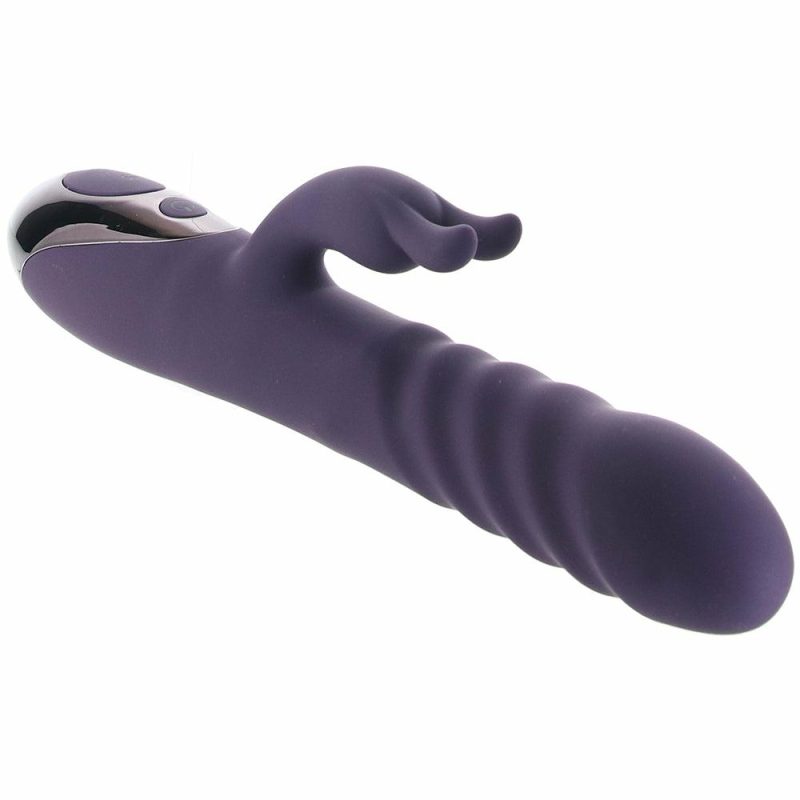 Vibrators | Rascally Rabbit Thrusting & Wiggling Rabbit Vibe Vibrators Evolved Novelties