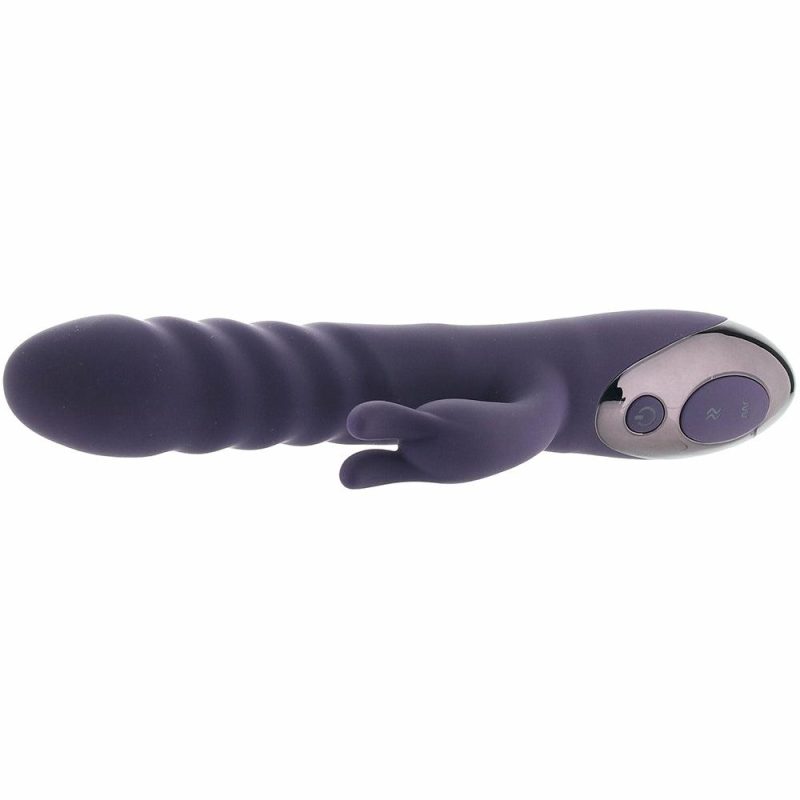 Vibrators | Rascally Rabbit Thrusting & Wiggling Rabbit Vibe Vibrators Evolved Novelties