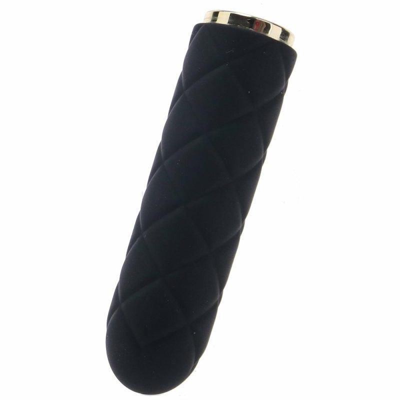 Vibrators | Raven Quilted Seducer Bullet Vibe Vibrators Black