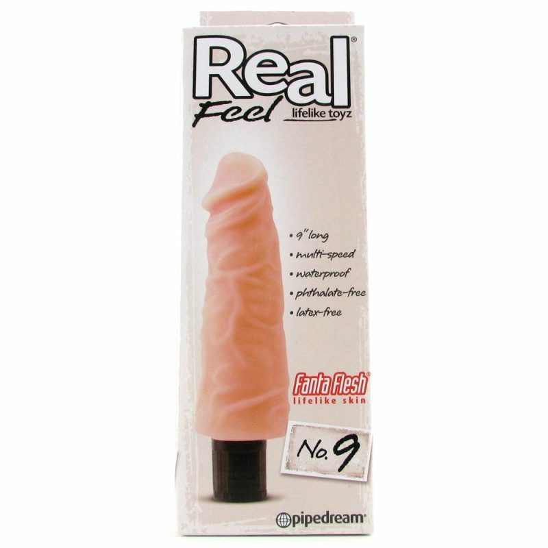 Vibrators | Real Feel No.9 Vibe In Flesh Dildos Beige