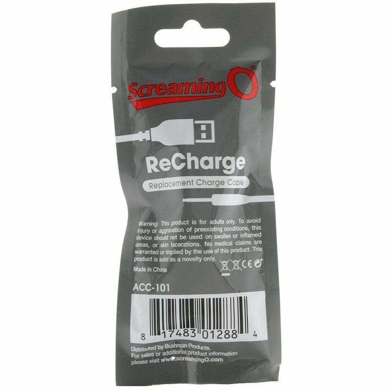 Vibrators | Recharge Charging Cable Vibrators Black