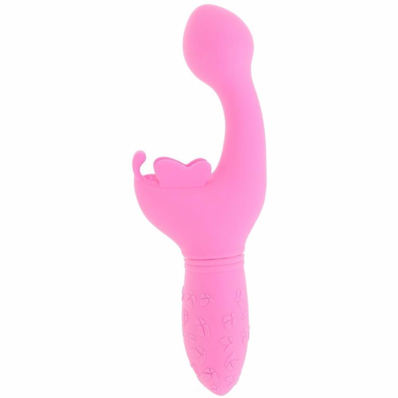 Vibrators | Rechargeable Butterfly Kiss Vibrator In Pink Vibrators CalExotics