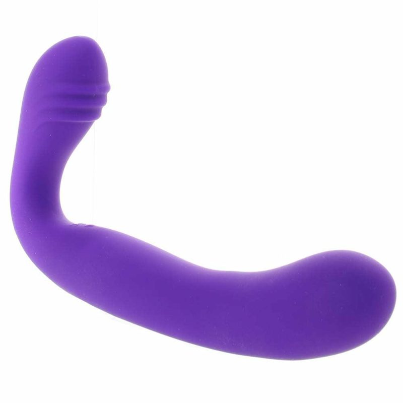 Vibrators | Rechargeable Love Rider Strapless Strap-On In Purple Dildos CalExotics