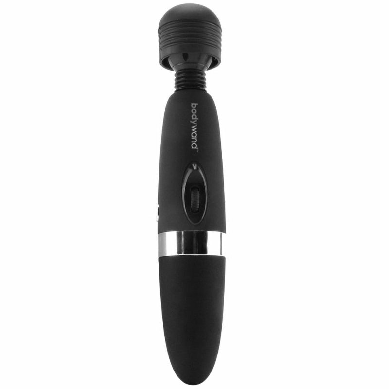 Vibrators | Rechargeable Massager In Black Vibrators Black