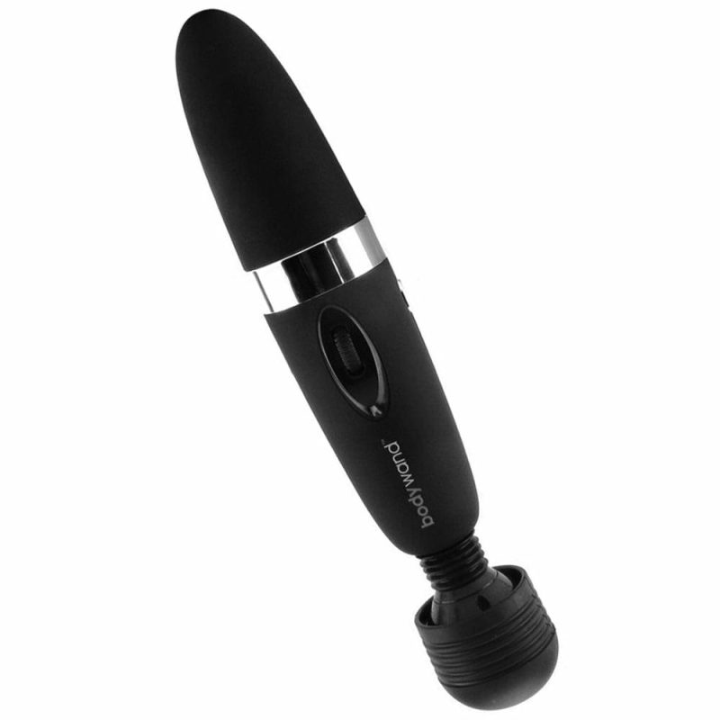 Vibrators | Rechargeable Massager In Black Vibrators Black