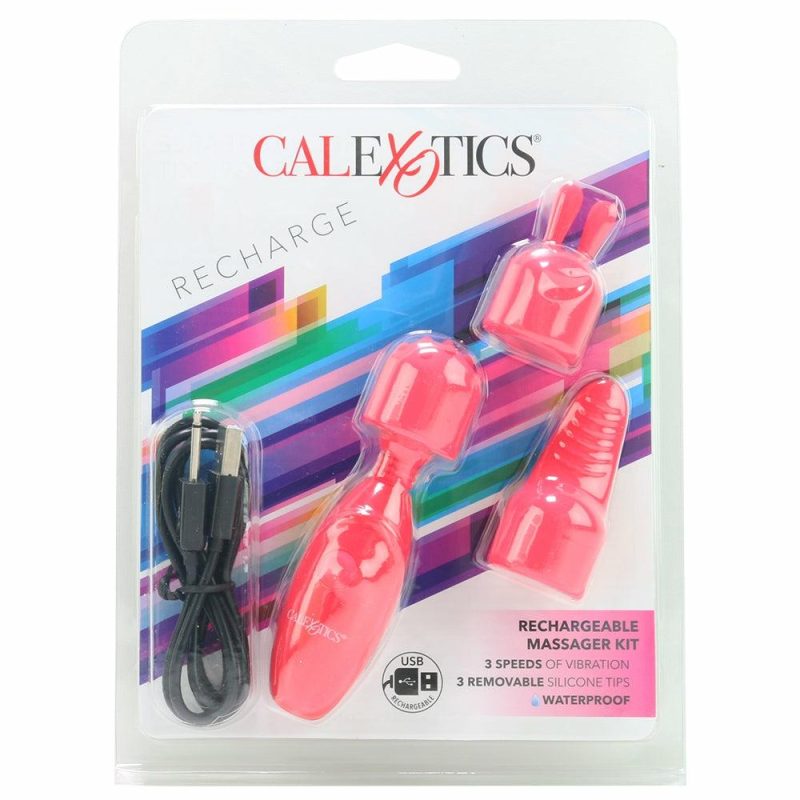 Vibrators | Rechargeable Mini Massager Kit Vibrators CalExotics