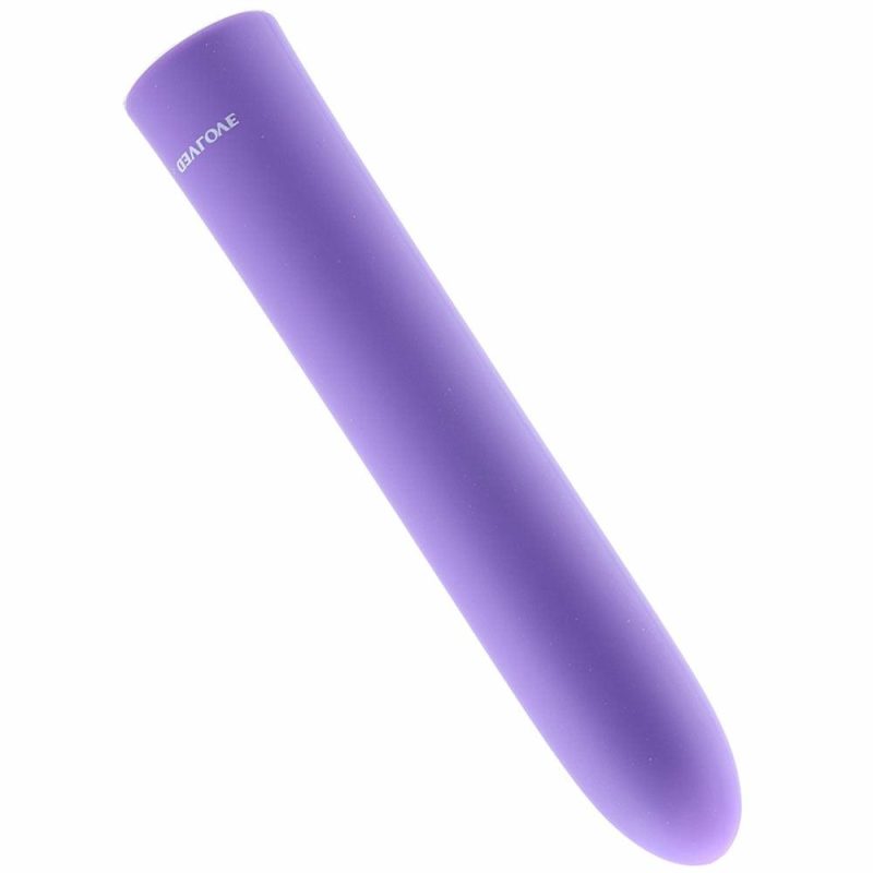 Vibrators | Rechargeable Slim Vibe In Purple Vibrators Evolved Novelties