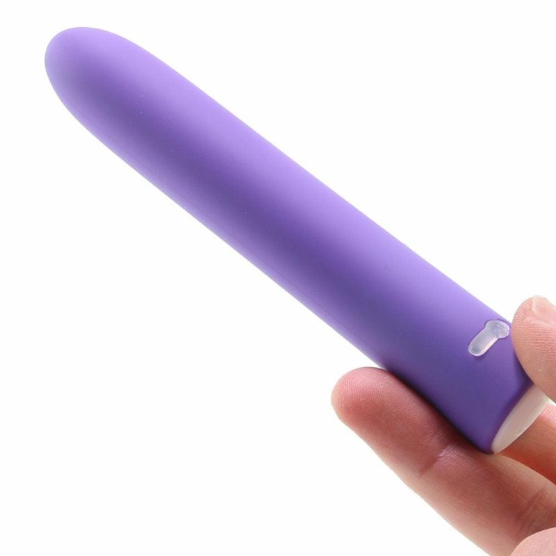 Vibrators | Rechargeable Slim Vibe In Purple Vibrators Evolved Novelties