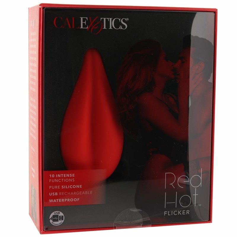 Vibrators | Red Hot Flicker Vibe Vibrators CalExotics