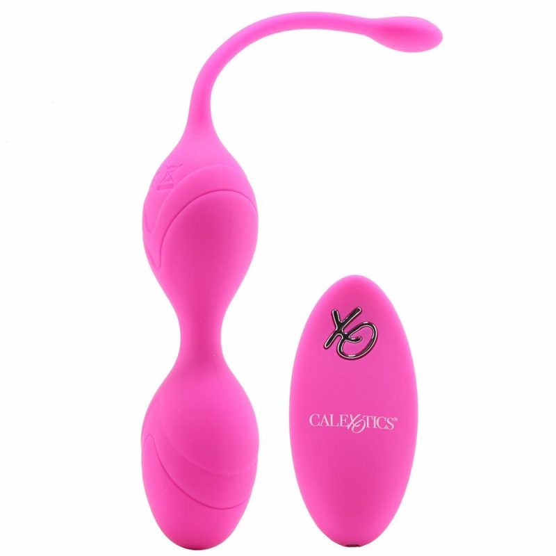 Vibrators | Remote Dual Motor Kegel System In Pink Vibrators CalExotics