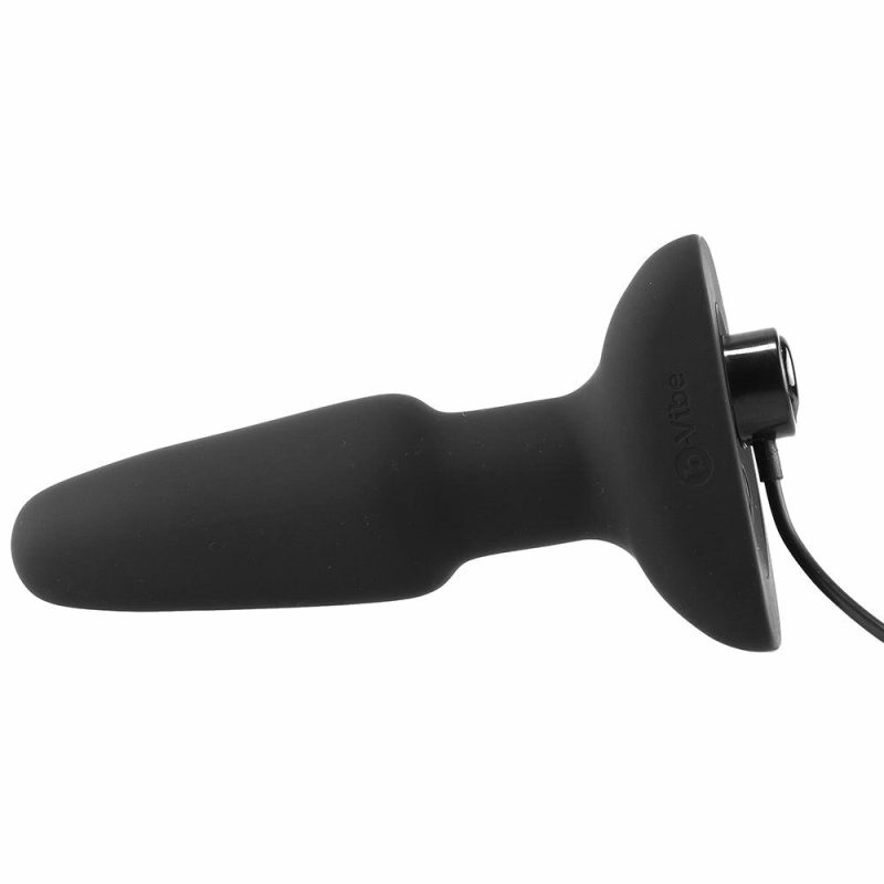 Vibrators | Remote Silicone Rimming 2 Plug In Black Anal Sex Toys Anal Sex Toys