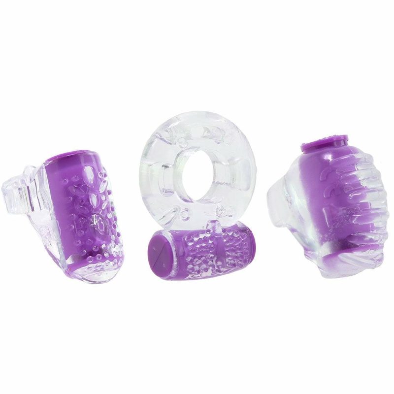 Vibrators | Ring True Pleasure Set In Purple Vibrators Evolved Novelties