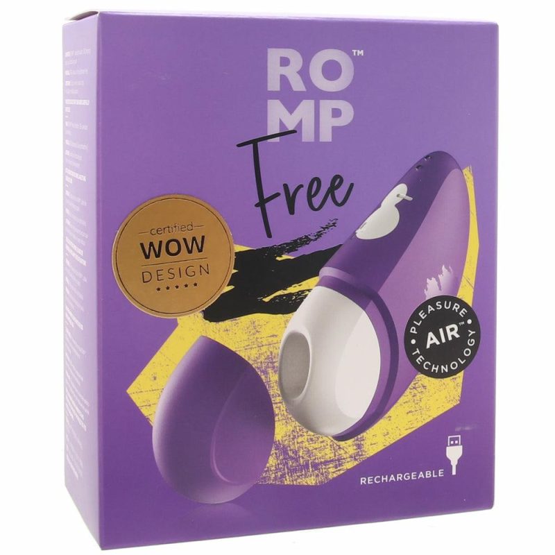 Vibrators | Romp Free Pleasure Air Clitoral Stimulator Vibrators Purple