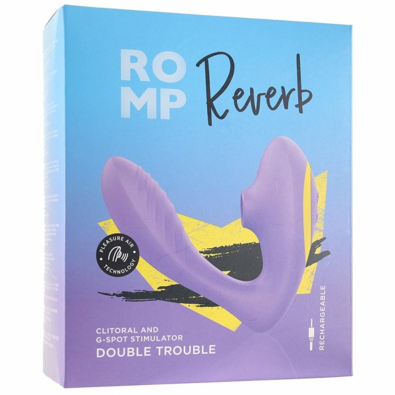 Vibrators | Romp Reverb Clitoral And G-Spot Vibe In Lilac Vibrators Purple