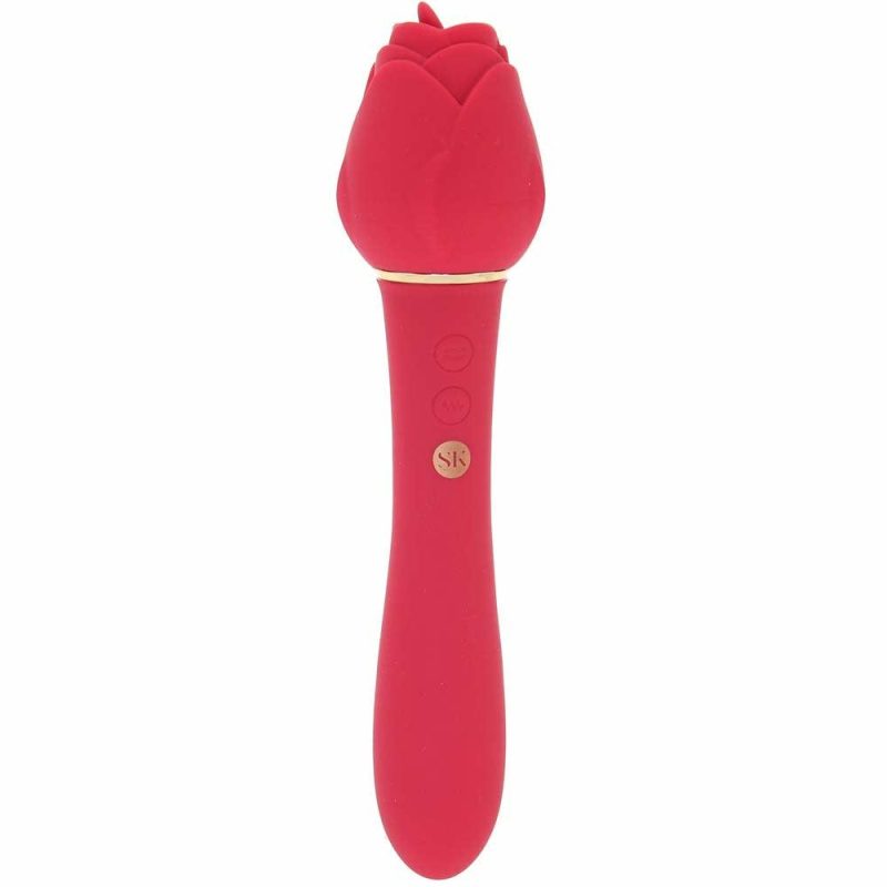 Vibrators | Rosegasm Lingo Dual Ended Clitoral Vibe Vibrators Red