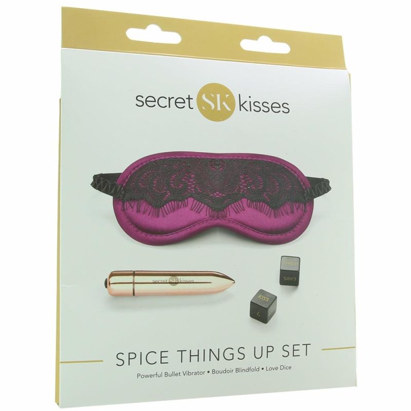 Vibrators | Secret Kisses Spice Things Up Set Bondage Bondage