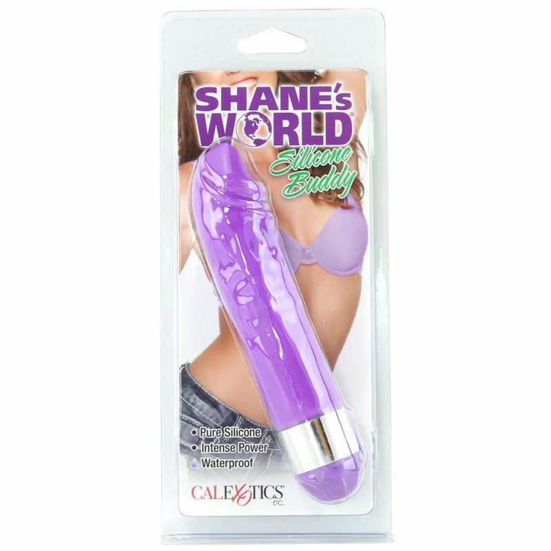 Vibrators | Silicone Buddy Vibe In Purple Vibrators CalExotics