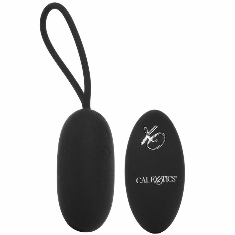 Vibrators | Silicone Remote Rechargeable Egg Vibe Vibrators Black