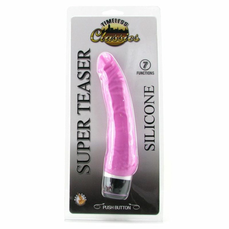 Vibrators | Silicone Super Teaser Vibe In Pink Vibrators Nasstoys