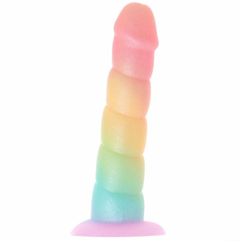 Vibrators | Simply Sweet Swirl Rainbow Dildo Dildos Dildos