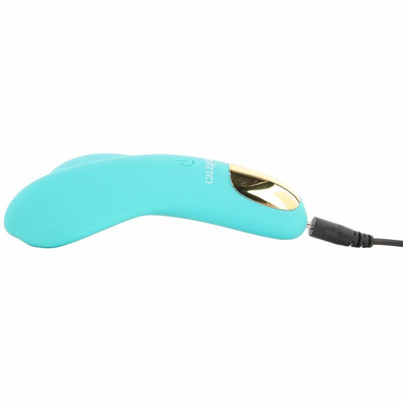 Vibrators | Slay Pleaser Clitoral Stimulator In Teal Vibrators CalExotics