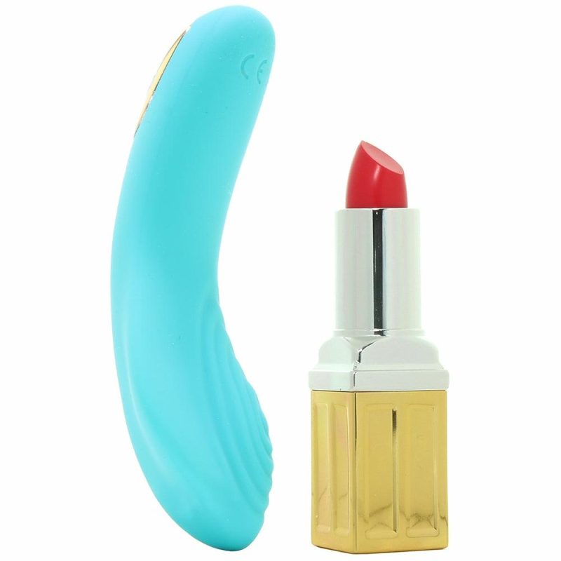 Vibrators | Slay Pleaser Clitoral Stimulator In Teal Vibrators CalExotics