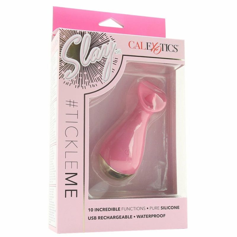 Vibrators | Slay #Tickleme Silicone Clitoral Vibe Vibrators CalExotics